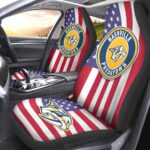 Nashville Predators Car Seat Covers Custom Car Decor Accessories