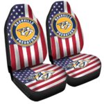 Nashville Predators Car Seat Covers Custom Car Decor Accessories