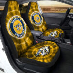 Nashville Predators Car Seat Covers Custom Tie Dye Car Accessories