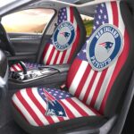 New England Patriots Car Seat Covers Custom Car Decor Accessories