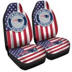 New England Patriots Car Seat Covers Custom Car Decor Accessories