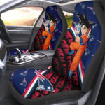 New England Patriots Car Seat Covers Goku Car Accessories For Fans