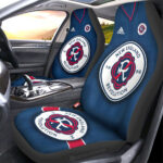 New England Revolution Car Seat Covers Custom Car Accessories For Fans