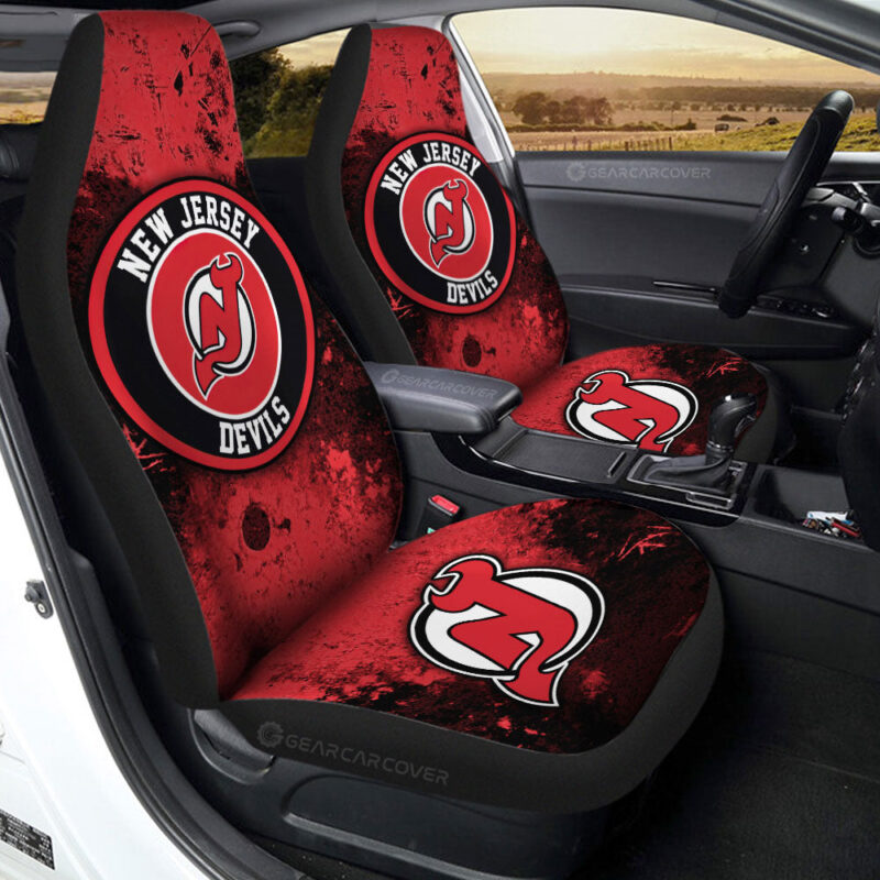 New Jersey Devils Car Seat Covers Custom Car Accessories