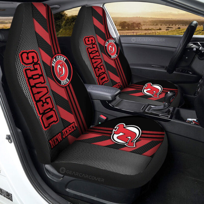 New Jersey Devils Car Seat Covers Custom Car Accessories