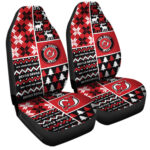 New Jersey Devils Car Seat Covers Custom Ugly Style Car Accessories
