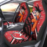 New Jersey Devils Car Seat Covers Goku Car Decorations For Fans