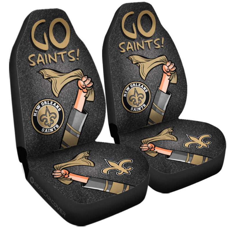 New Orleans Saints Car Seat Covers Custom Car Accessories