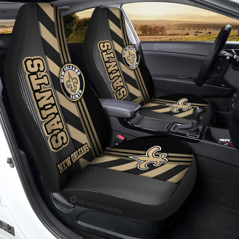 New Orleans Saints Car Seat Covers Custom Car Accessories