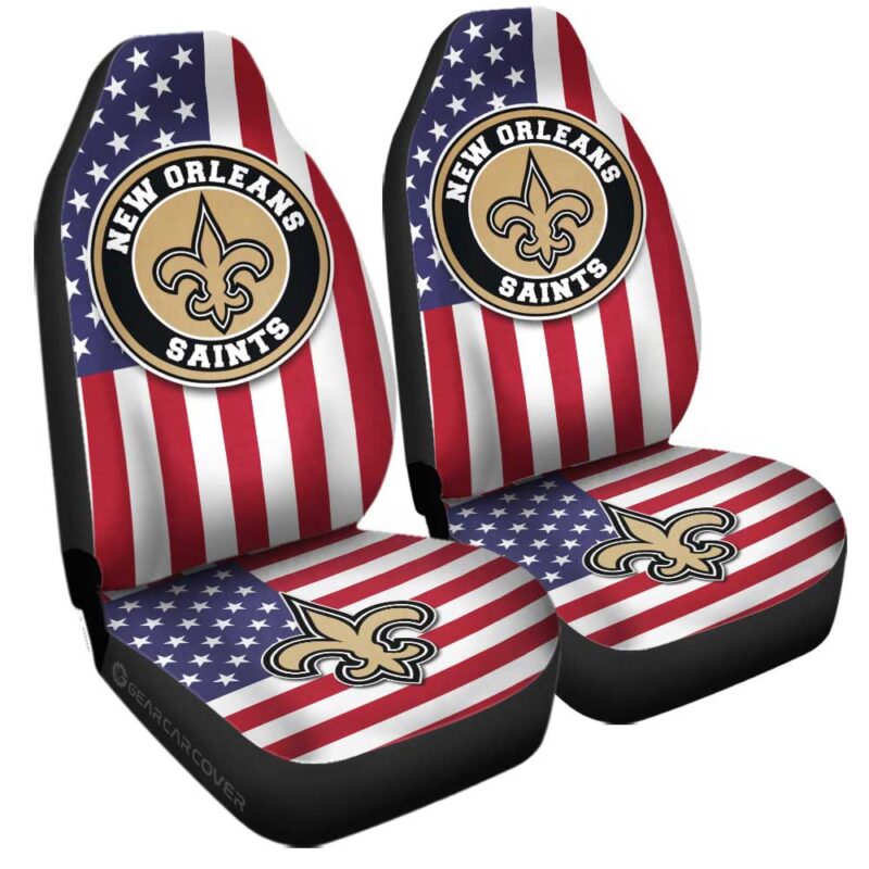 New Orleans Saints Car Seat Covers Custom Car Decor Accessories