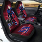 New York Giants Car Seat Covers Buzz Lightyear Car Accessories For Fan