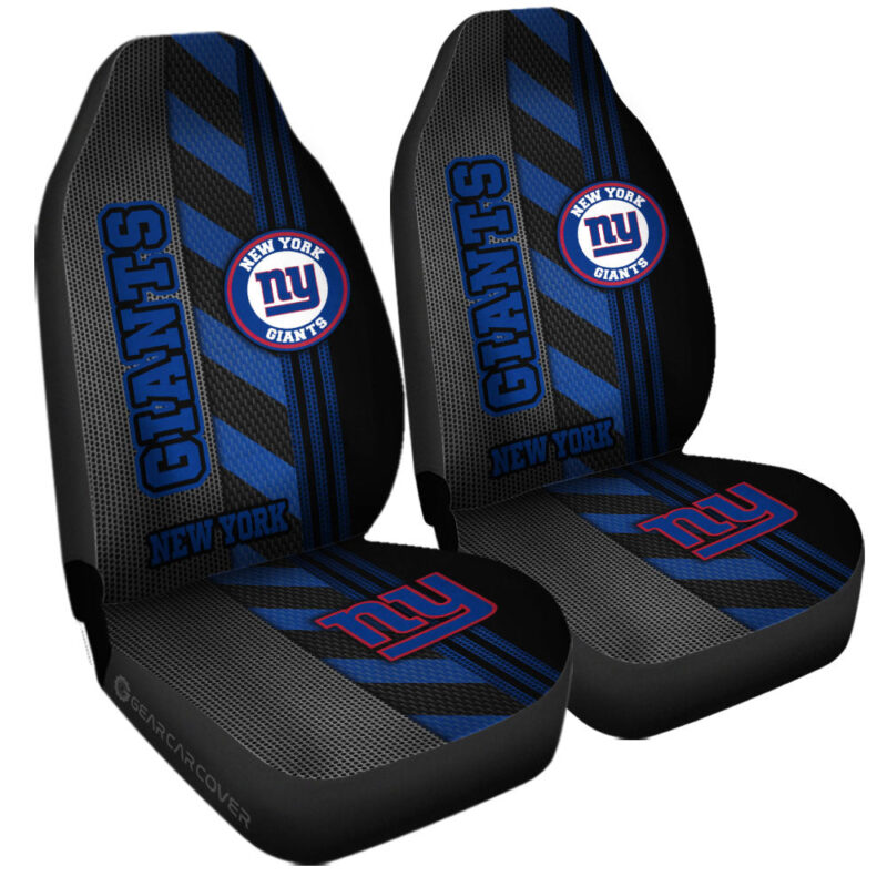 New York Giants Car Seat Covers Custom Car Accessories