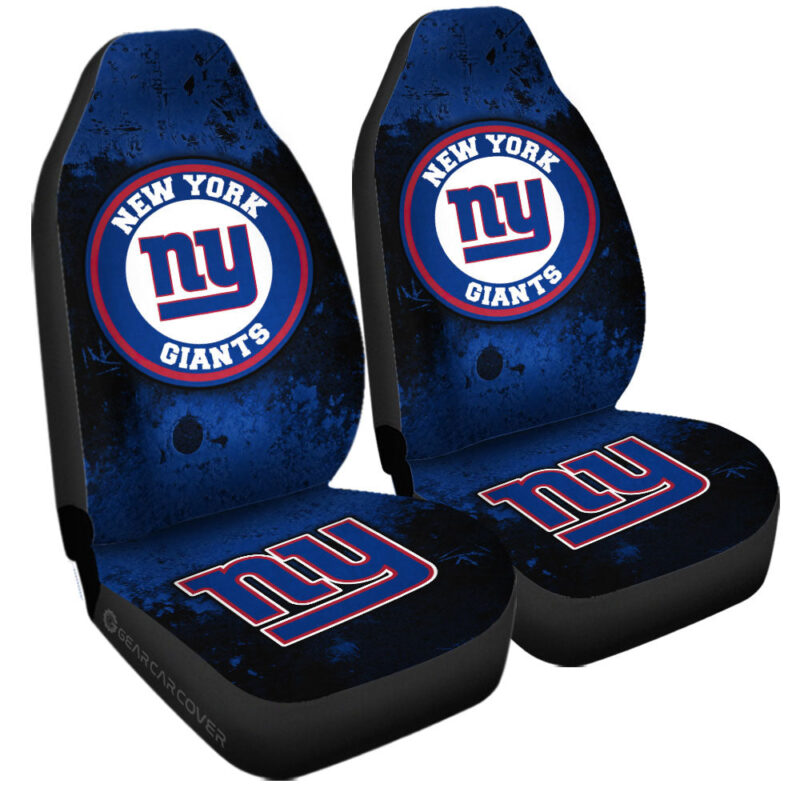 New York Giants Car Seat Covers Custom Car Accessories