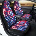 New York Giants Car Seat Covers Custom Ugly Style Car Accessories