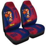 New York Giants Car Seat Covers Goku Car Accessories For Fans