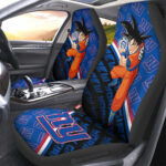 New York Giants Car Seat Covers Goku Car Accessories For Fans
