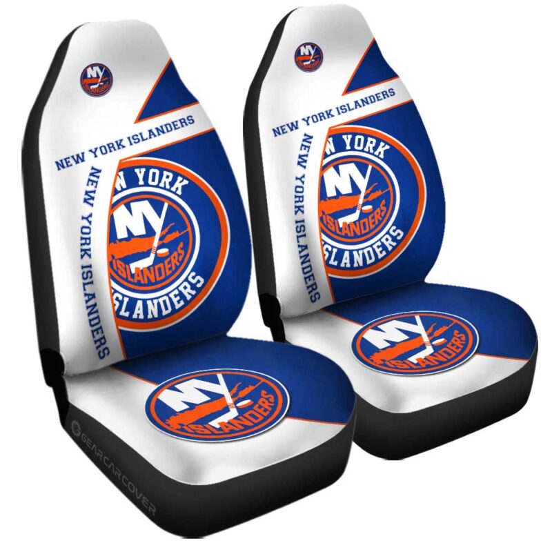 New York Islanders Car Seat Covers Custom Car Accessories For Fans