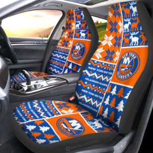 New York Islanders Car Seat Covers Custom Ugly Style Car Accessories