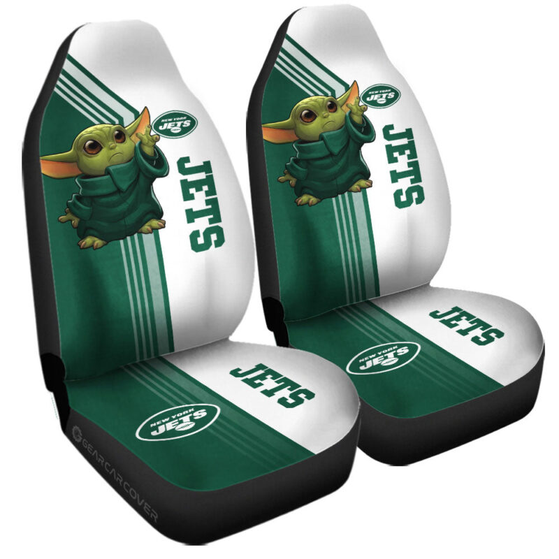 New York Jets Car Seat Covers Baby Yoda Car Accessories