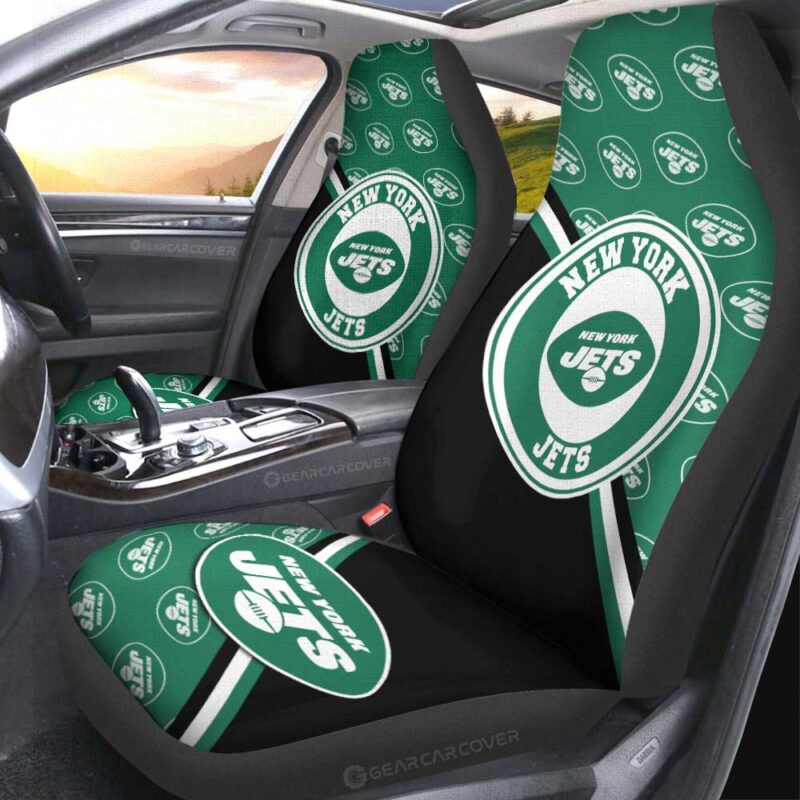 New York Jets Car Seat Covers Custom Car Accessories For Fans