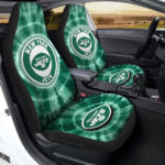 New York Jets Car Seat Covers Custom Tie Dye Car Accessories