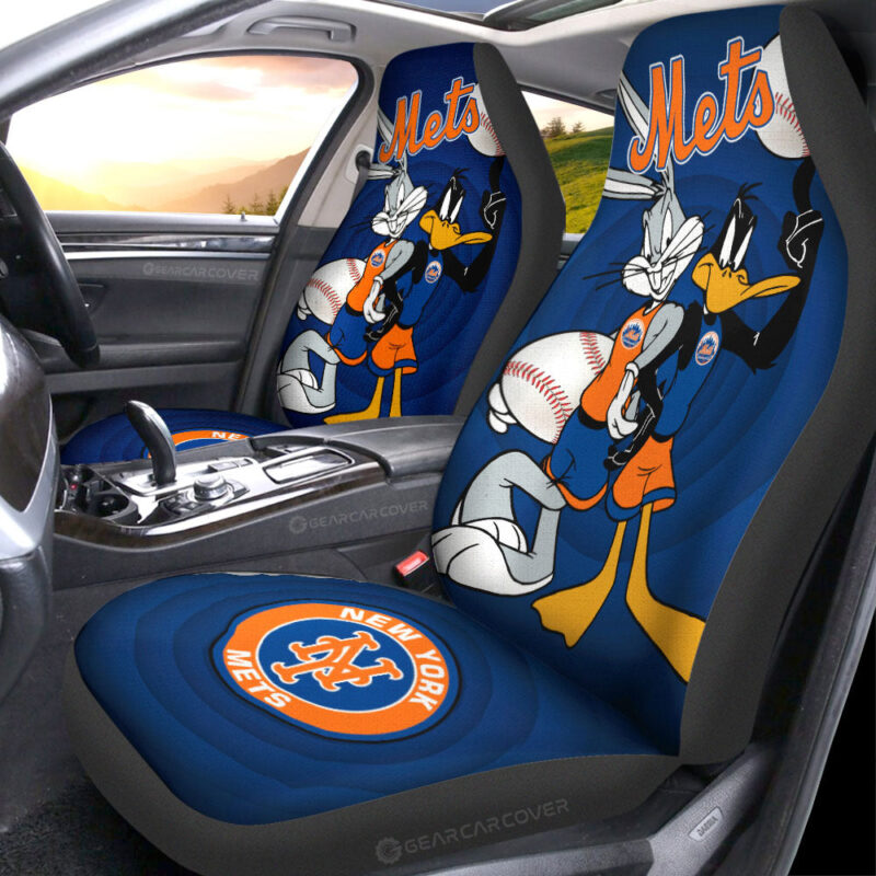 New York Mets Car Seat Covers Custom Car Accessories