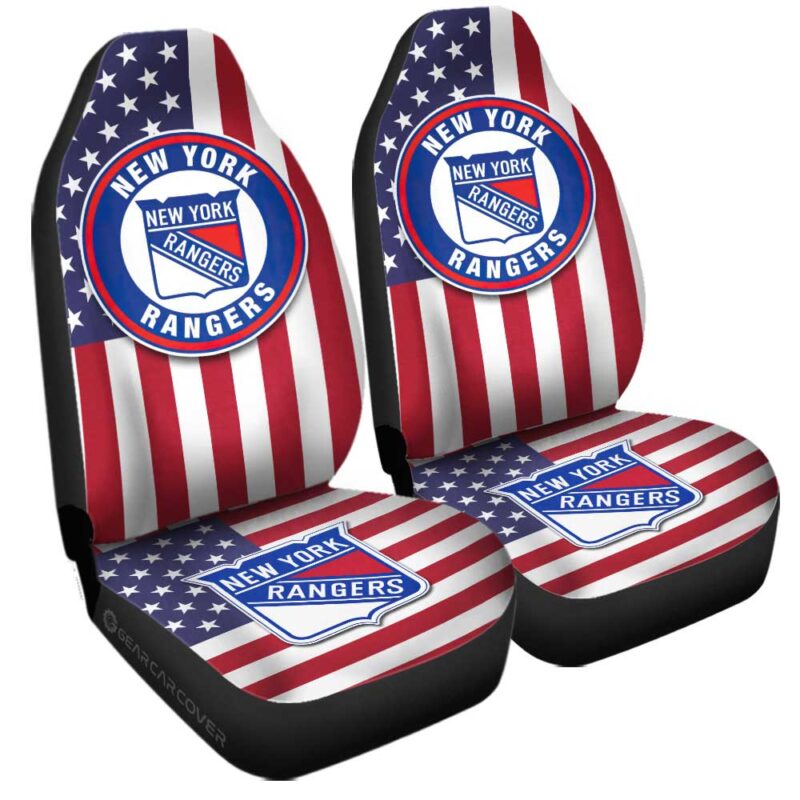 New York Rangers Car Seat Covers Custom Car Accessories