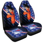 New York Rangers Car Seat Covers Goku Car Decorations For Fans