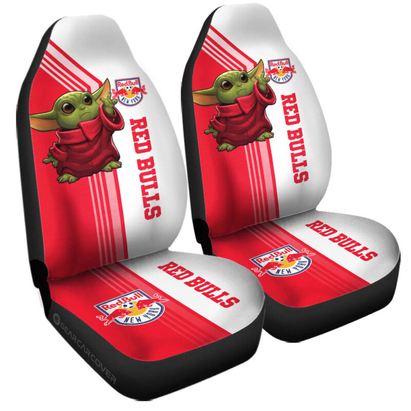 New York Red Bulls Car Seat Covers Baby Yoda Car Accessories