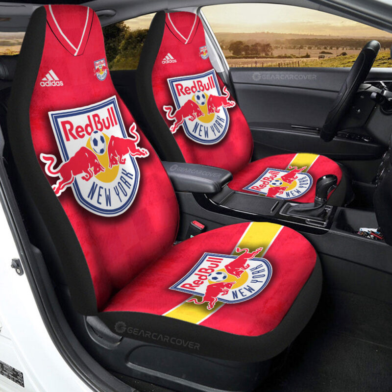 New York Red Bulls Car Seat Covers Custom Car Accessories For Fans