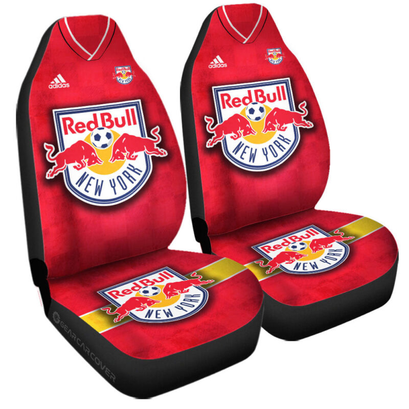 New York Red Bulls Car Seat Covers Custom Car Accessories For Fans
