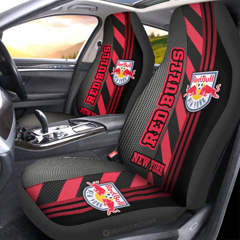 New York Red Bulls Car Seat Covers Custom Car Accessories