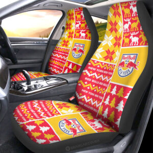 New York Red Bulls Car Seat Covers Custom Ugly Style Car Accessories