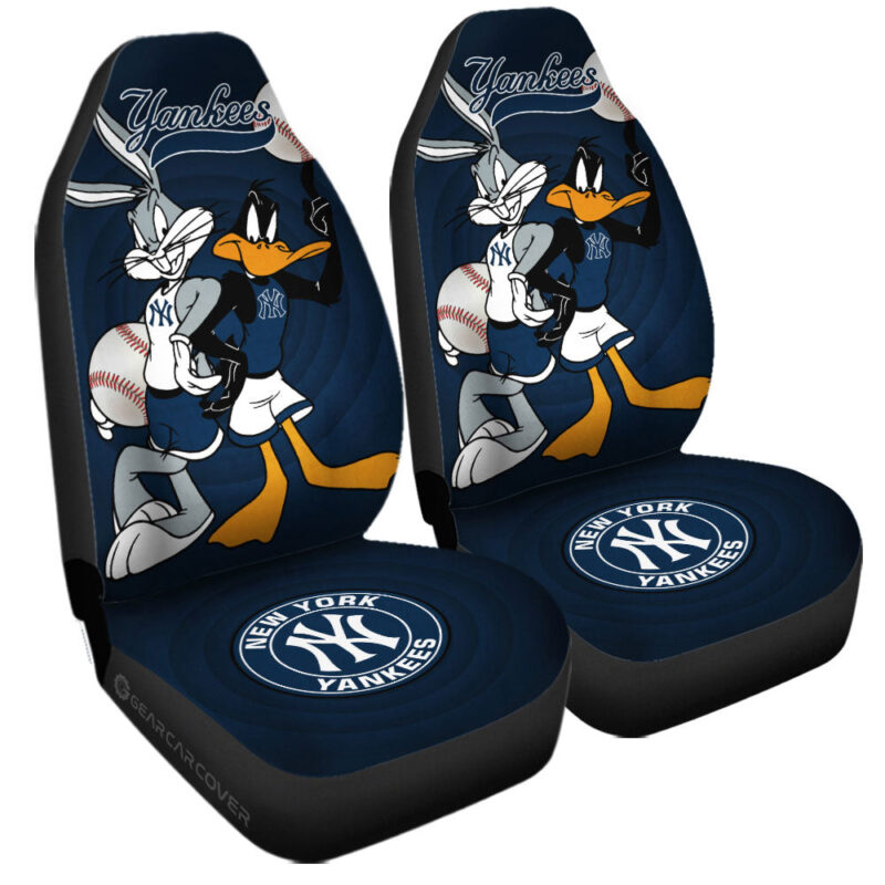 New York Yankees Car Seat Covers Custom Car Accessories