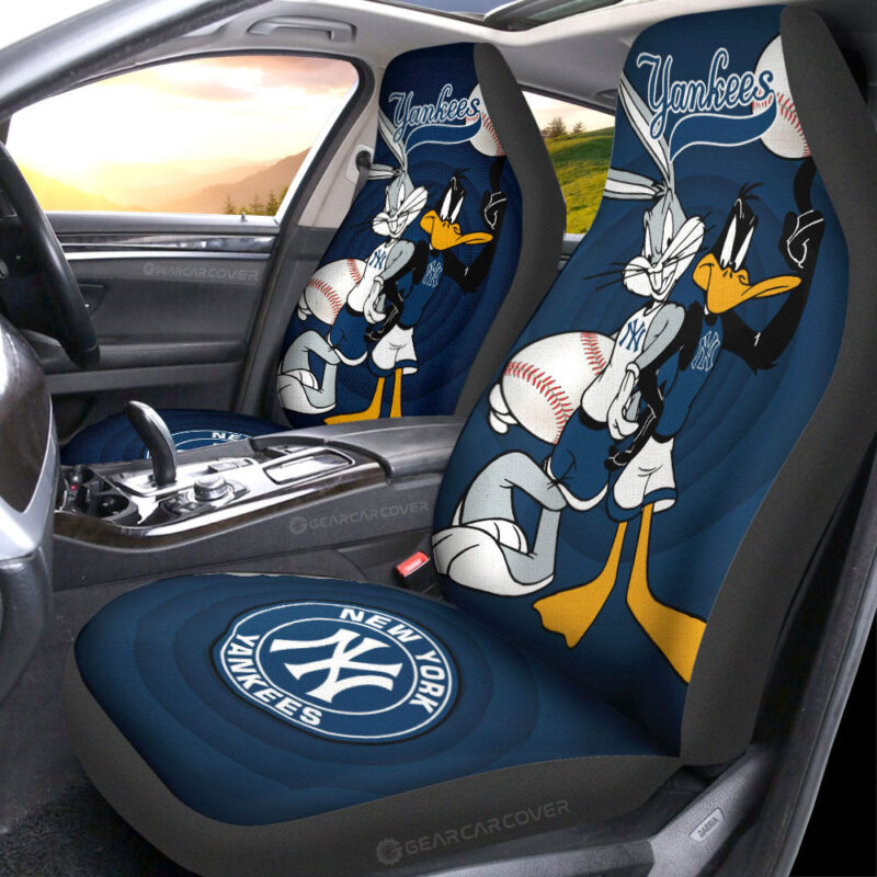 New York Yankees Car Seat Covers Custom Car Accessories
