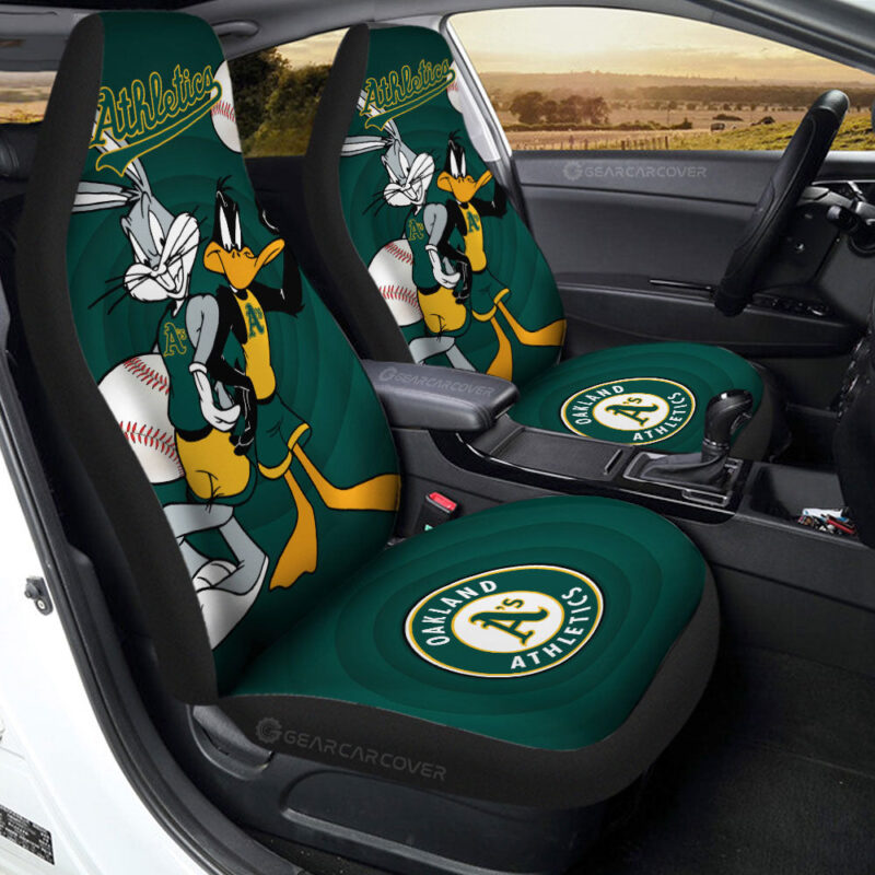 Oakland Athletics Car Seat Covers Custom Car Accessories