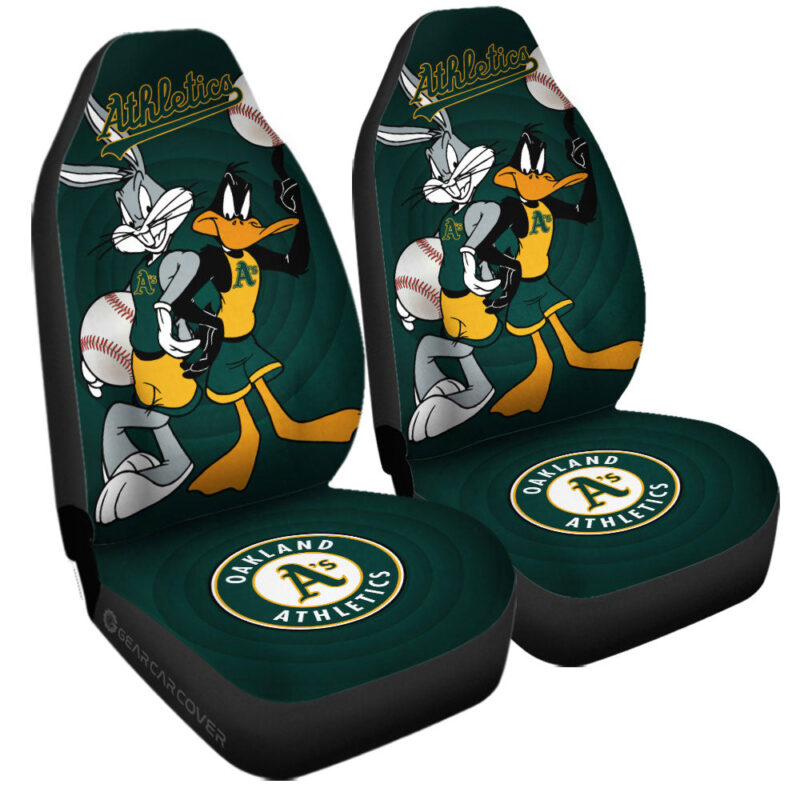 Oakland Athletics Car Seat Covers Custom Car Accessories