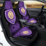Orlando City SC Car Seat Covers Custom Car Accessories