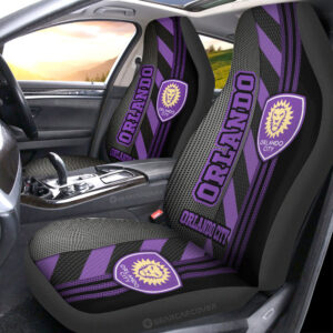 Orlando City SC Car Seat Covers Custom Car Accessories