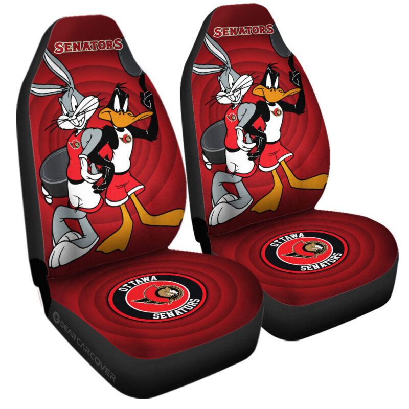 Ottawa Senators Car Seat Covers Custom Car Accessories