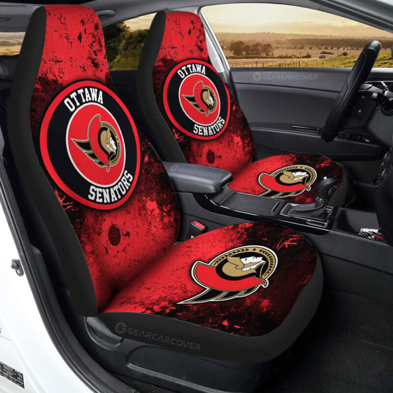 Ottawa Senators Car Seat Covers Custom Car Accessories