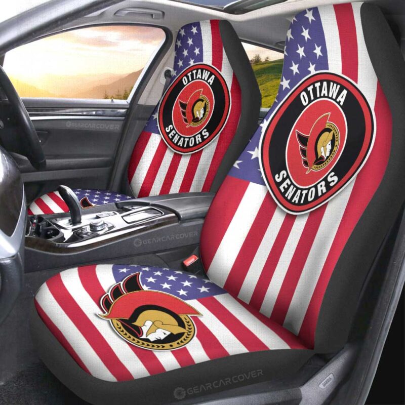Ottawa Senators Car Seat Covers Custom Car Accessories