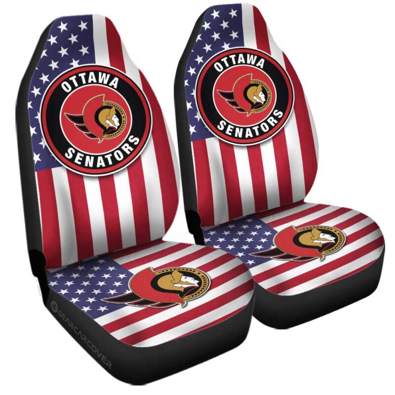 Ottawa Senators Car Seat Covers Custom Car Accessories