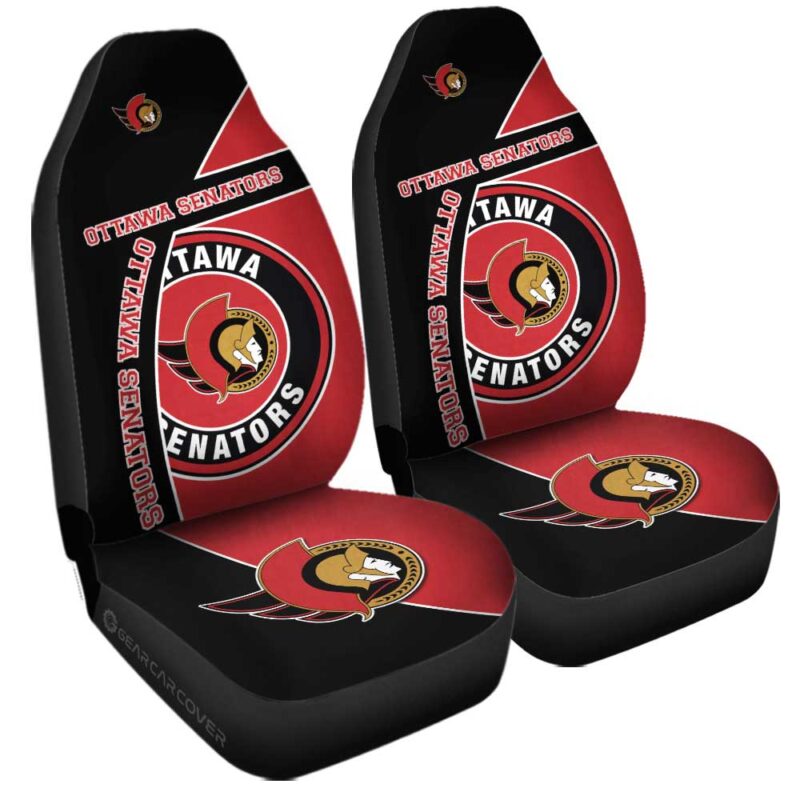 Ottawa Senators Car Seat Covers Custom Car Decorations For Fans