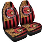 Ottawa Senators Car Seat Covers Custom US Flag Style