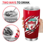 Personalized Liverpool V2 Stainless Tumbler 20oz 30oz Cup
