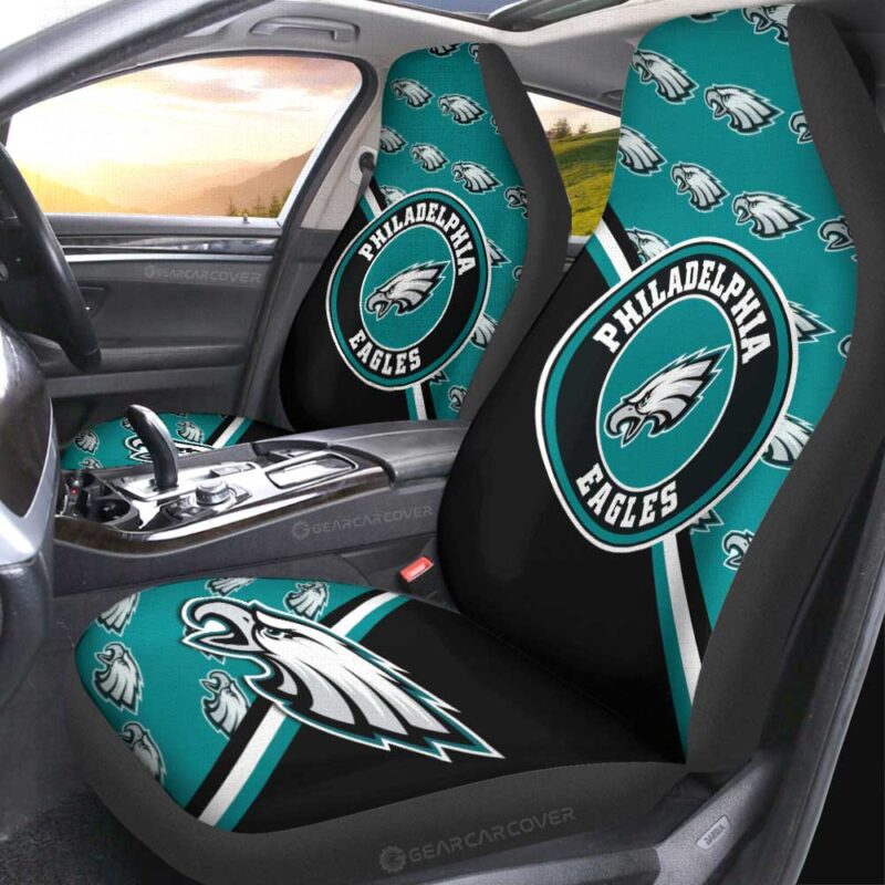 Philadelphia Eagles Car Seat Covers Custom Car Accessories For Fans