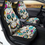 Philadelphia Eagles Car Seat Covers Custom Sugar Skull Car Accessories
