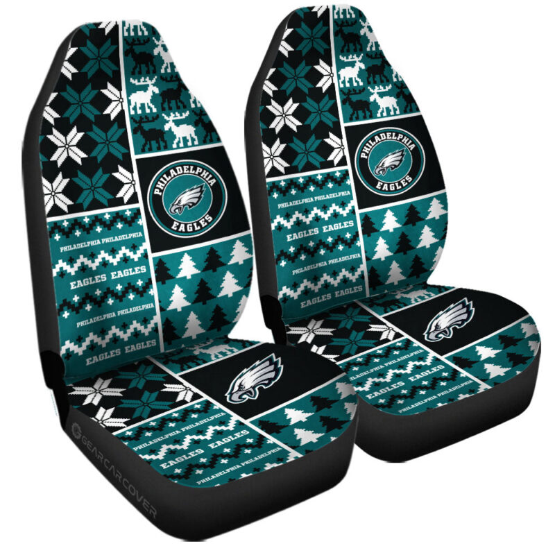 Philadelphia Eagles Car Seat Covers Custom Ugly Style Car Accessories