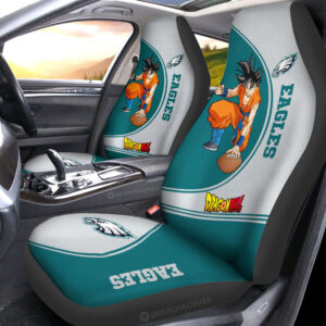 Philadelphia Eagles Car Seat Covers Goku Car Accessories For Fans
